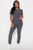 Conjunto de Uniforme Médico Jogger Elástico