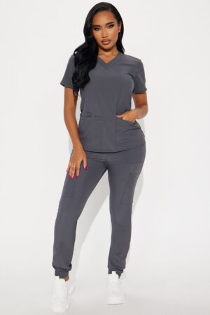 Conjunto de Uniforme Médico Jogger Elástico