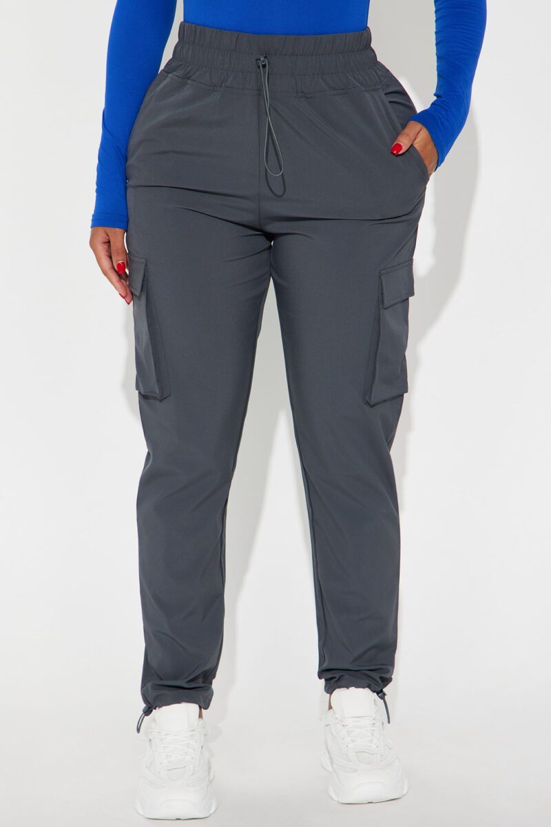 Pantalón Jogger de Uniforme Elástico con Ajuste de Cordón - Image 5