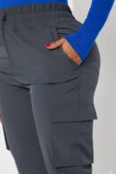 Pantalón Jogger de Uniforme Elástico con Ajuste de Cordón