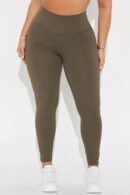 Legging Activo de Cintura Alta y Tejido Compresivo