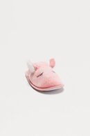 Pantuflas Cerradas con Detalles de Animalitos y Brillo