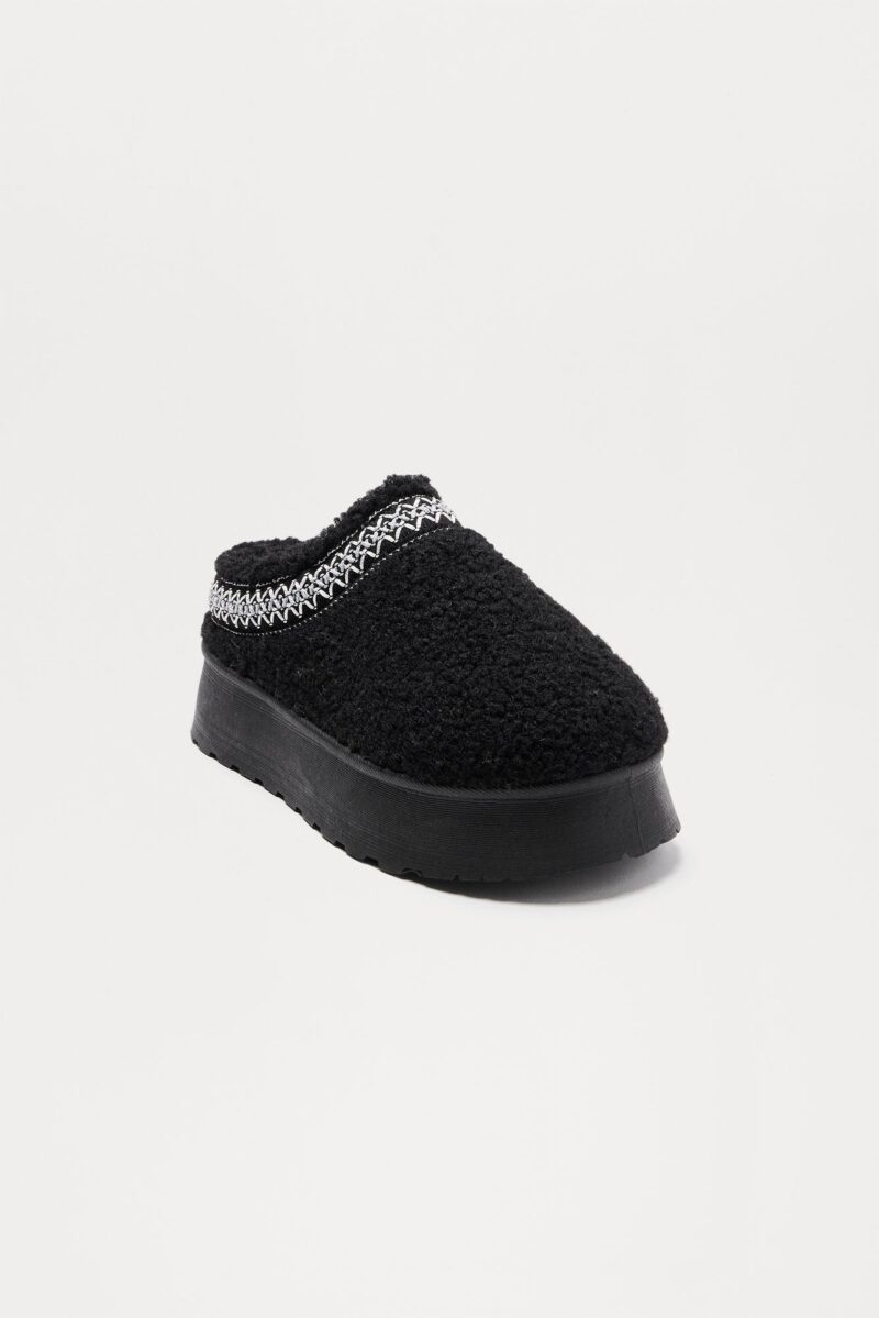 Botines Sherpa con Plataforma Baja - Image 3