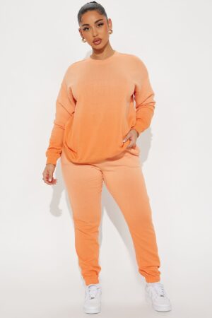 Set Jogger Degradé con Cuello Redondo y Cintura Elástica