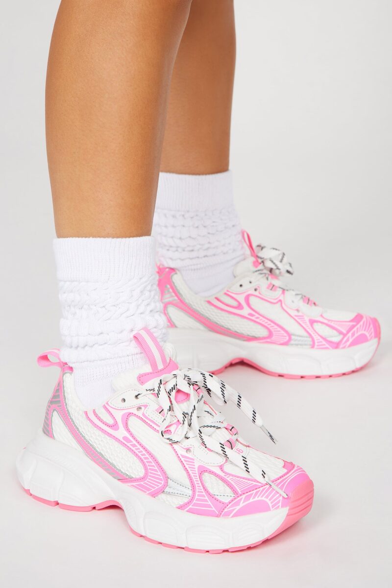 Zapatillas Deportivas con Suela Gruesa en Negro - Image 6