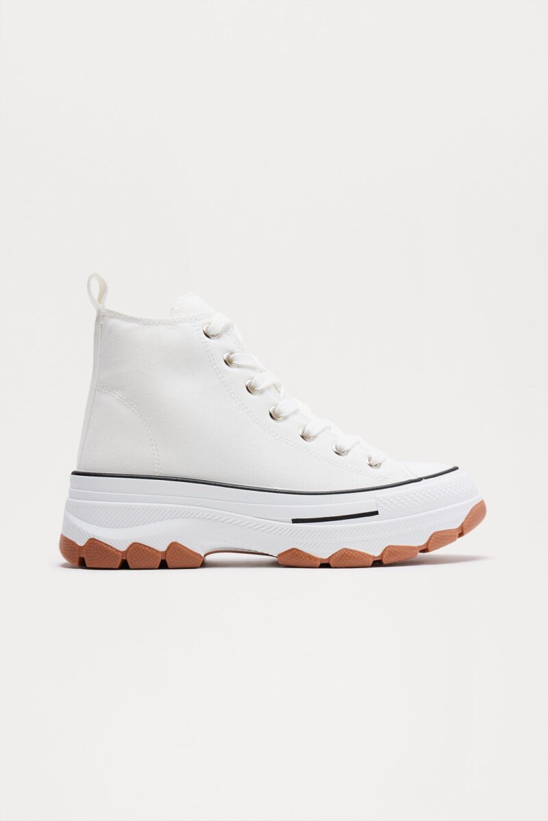 Zapatillas Deportivas de Plataforma Altas con Cordones - Image 5