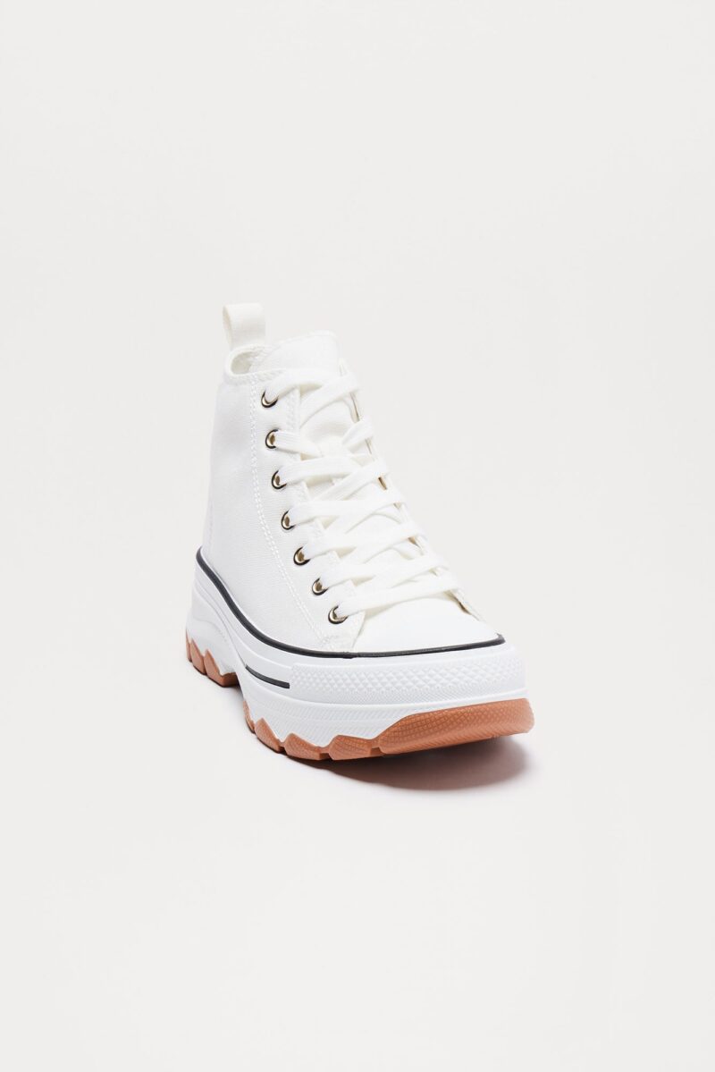 Zapatillas Deportivas de Plataforma Altas con Cordones - Image 7