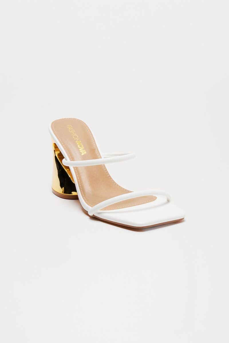 Mules de Talón Novedoso en Negro - Image 8