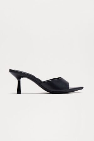 Zapatos de Tacón Gatito con Punta Afilada