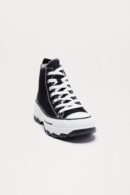 Zapatillas Deportivas de Plataforma Altas con Cordones