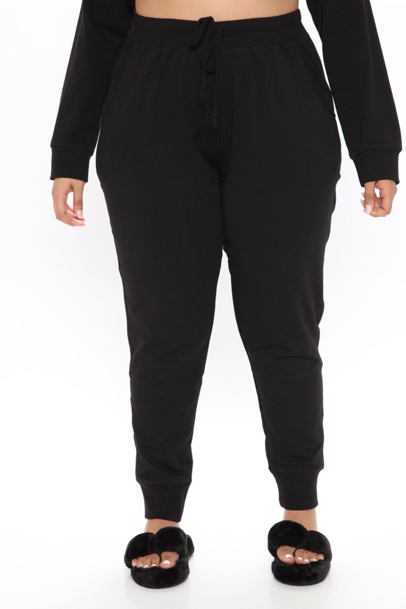 Jogger de Terry Francés Última Generación en Negro - Image 6