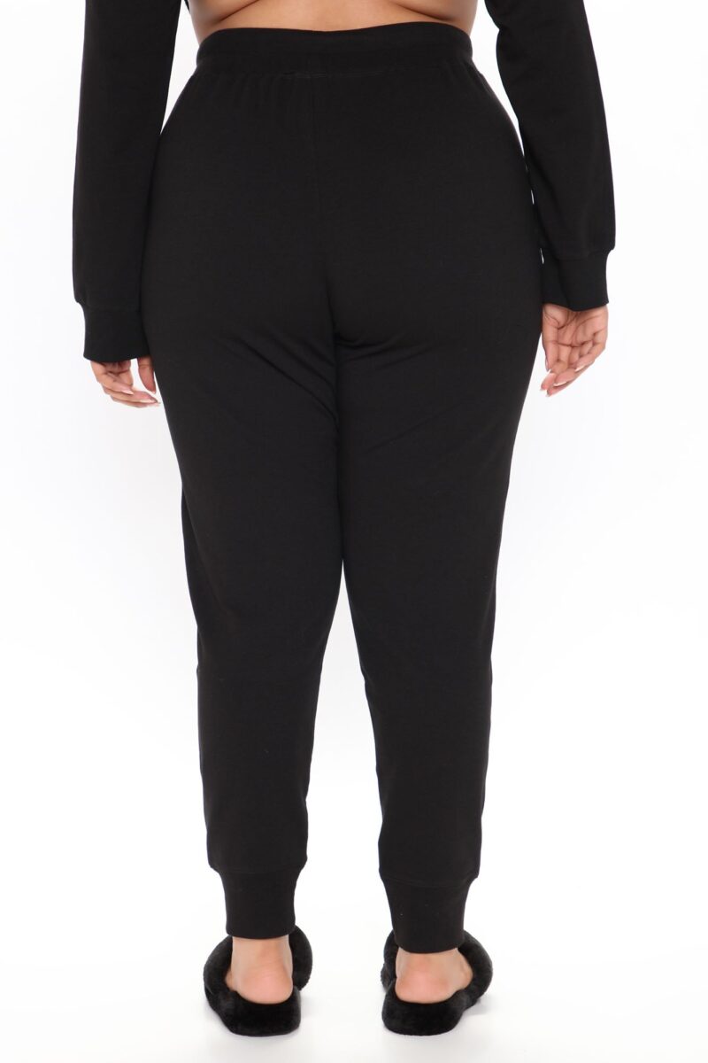 Jogger de Terry Francés Última Generación en Negro - Image 8