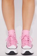 Zapatillas Altas de Corte Superior en Blanco
