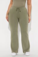 Pantalón Lounge Petite Campana con Cintura Elástica