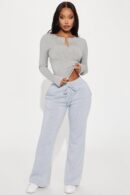 Pantalón Lounge Petite Campana con Cintura Elástica