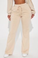 Pantalón Lounge Petite Campana con Cintura Elástica