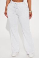 Pantalón Lounge Petite Campana con Cintura Elástica
