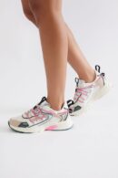 Zapatillas Deportivas Bajas con Cordones Multicolor