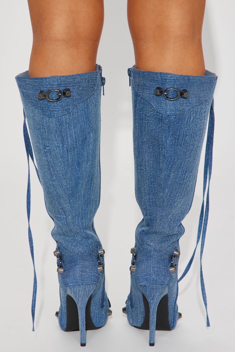 Botas Altas de Denim para Fin de Semana - Image 5