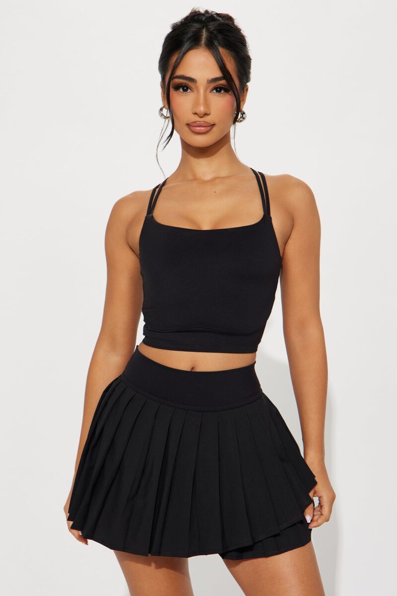 Conjunto Deportivo de Tenis 'Fuera del Bosque' - Negro - Image 2